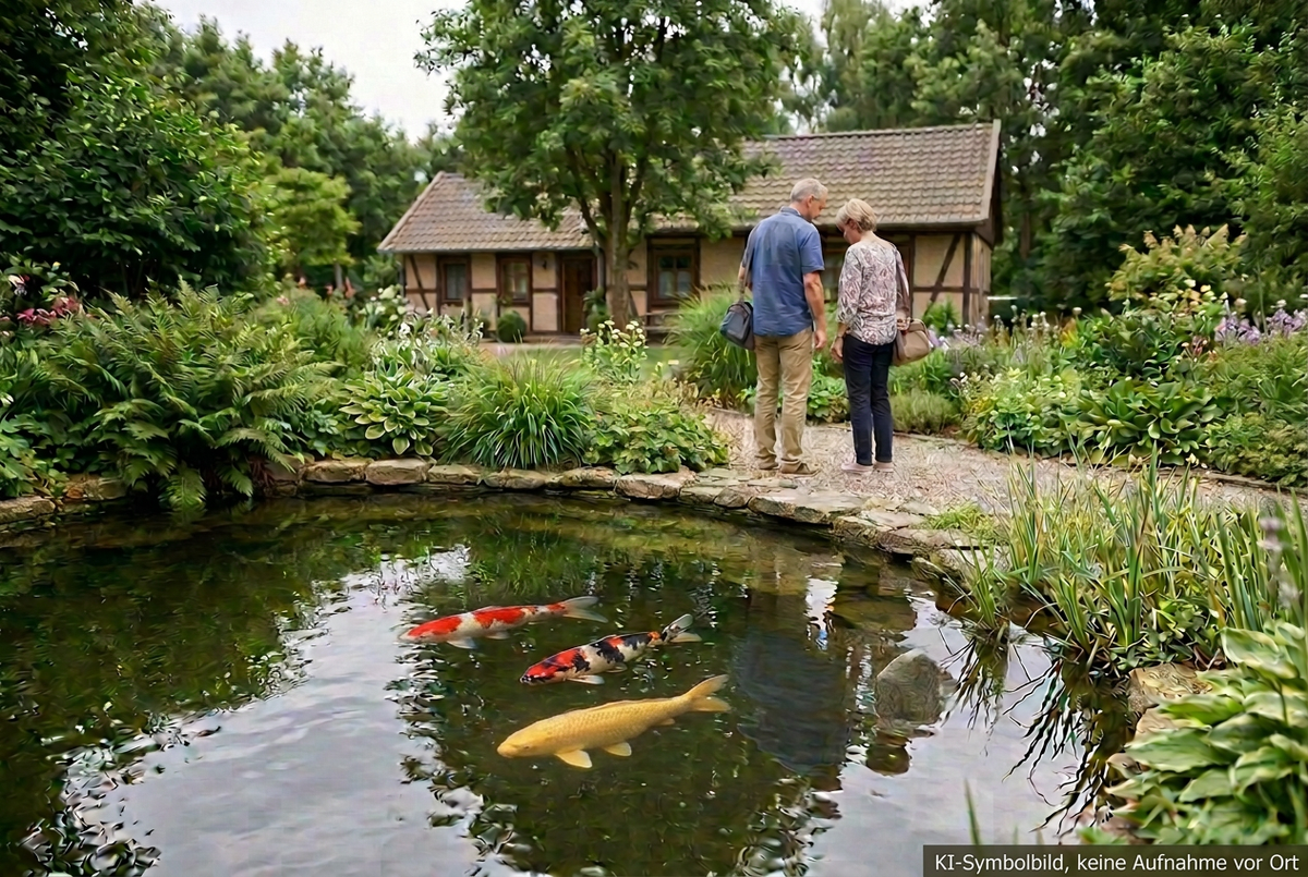 Koi persönlich abholen und mit einem Kurzurlaub verbinden