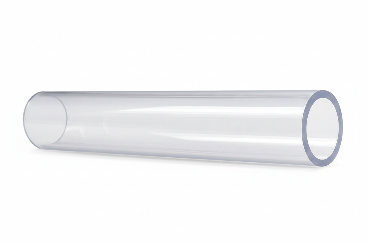 Transparentes PVC Schlauchstück 18mm Durchmesser