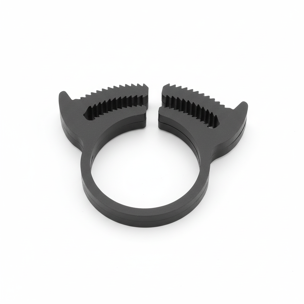 Nylon Schlauchschelle 23mm schwarz für 19mm Luftschlauch
