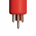 Ersatzleuchte UVC 75 Watt VG roter Sockel