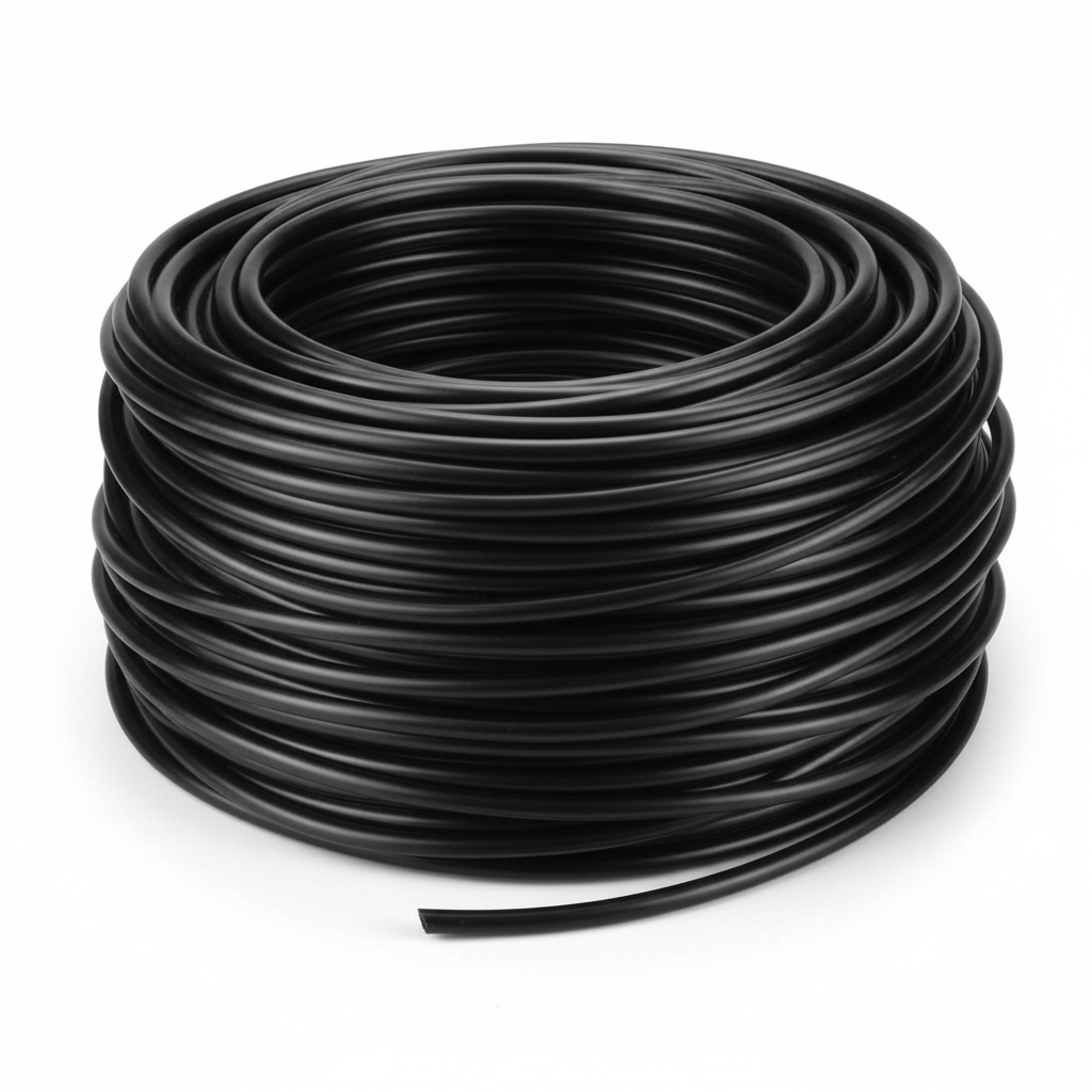 Schwarzer PVC Schlauch