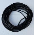 Luftschlauch PVC 4mm schwarz sinkend